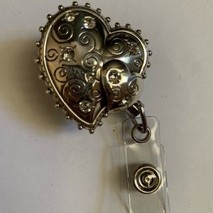 Brighton Badge Reel/ Badge Clip